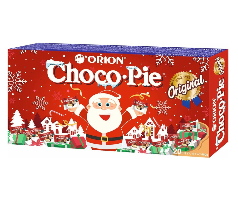 Пирожное Orion Choco-Pie Новый год , 600 г #1