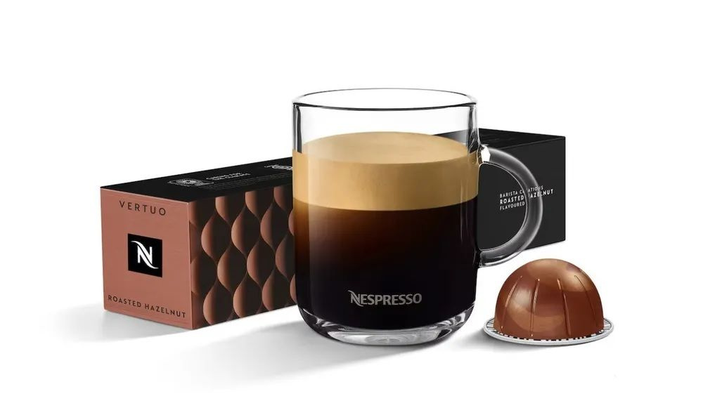 ROASTED HAZELNUT 230 мл. - Кофе в капсулах Nespresso VERTUO ROASTED HAZELNUT, 10 шт.  #1