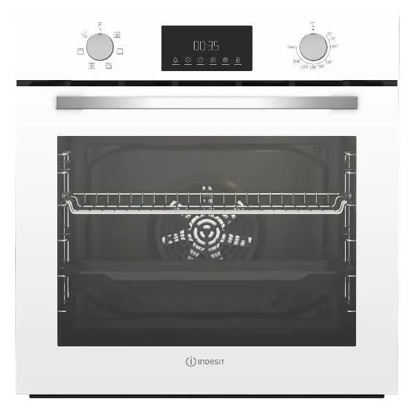 Духовой шкаф электрический Indesit IFE 3644 WH, класс энергопотребления А, 72 л, с грилем и конвекцией, #1