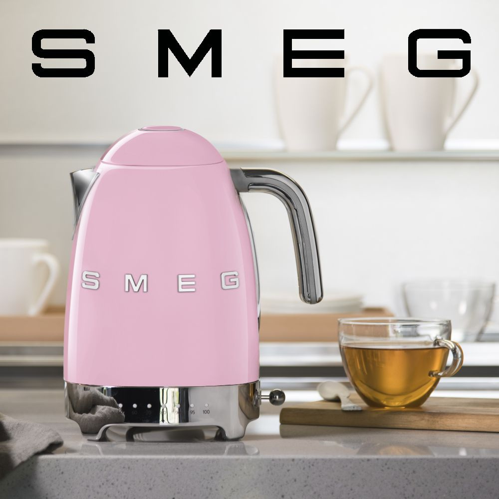 Купить электрический чайник Smeg KLF04, Металл по низкой цене: отзывы,  фото, характеристики в интернет-магазине Ozon (169546046)