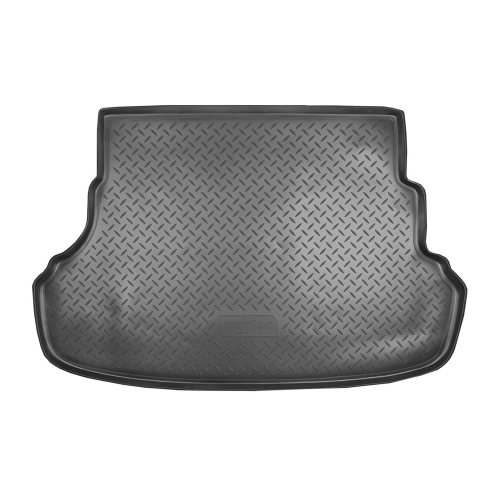 Коврик в багажник для Hyundai Solaris SD (2010) / коврик для багажника с бортиком подходит в Хендай Солярис #1