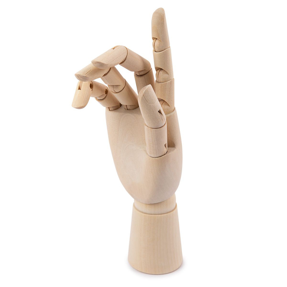 Манекен, модель руки художественная с подвижными пальцами "VISTA-ARTISTA" VMA-25, 25 см, R-правая  #1