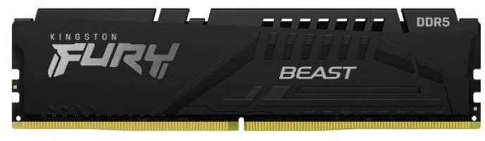 Kingston Оперативная память 16Gb DDR5 5200MHz Fury Beast (KF552C40BB-16) 1x32 ГБ (KF552C40BB-32)  #1