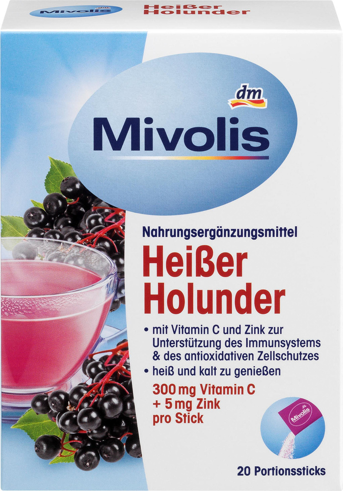 MIvolis Напиток растворимый Heise Holunder со вкусом бузины,20 шт #1