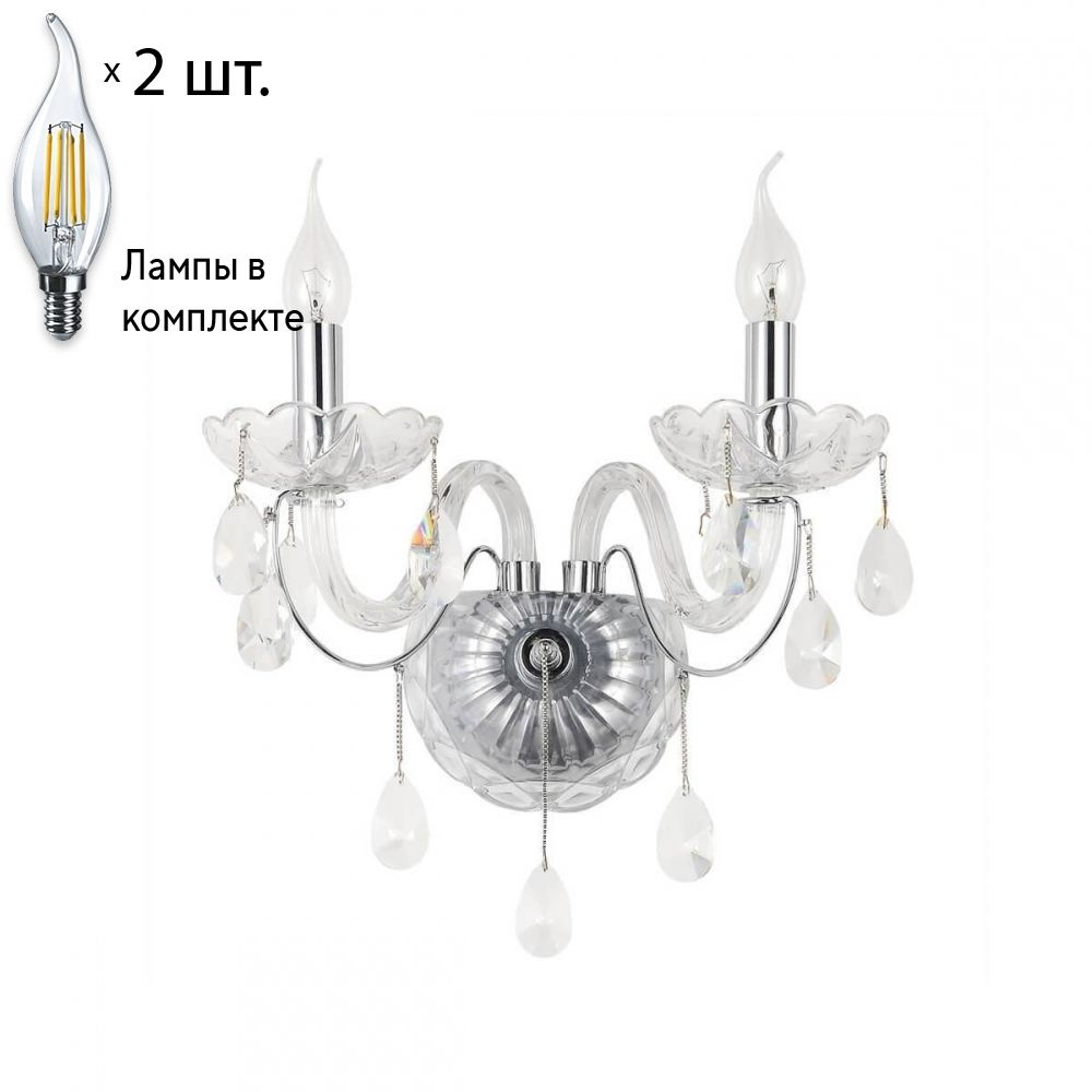 Бра с лампочками Omnilux OML-70201-02+Lamps #1