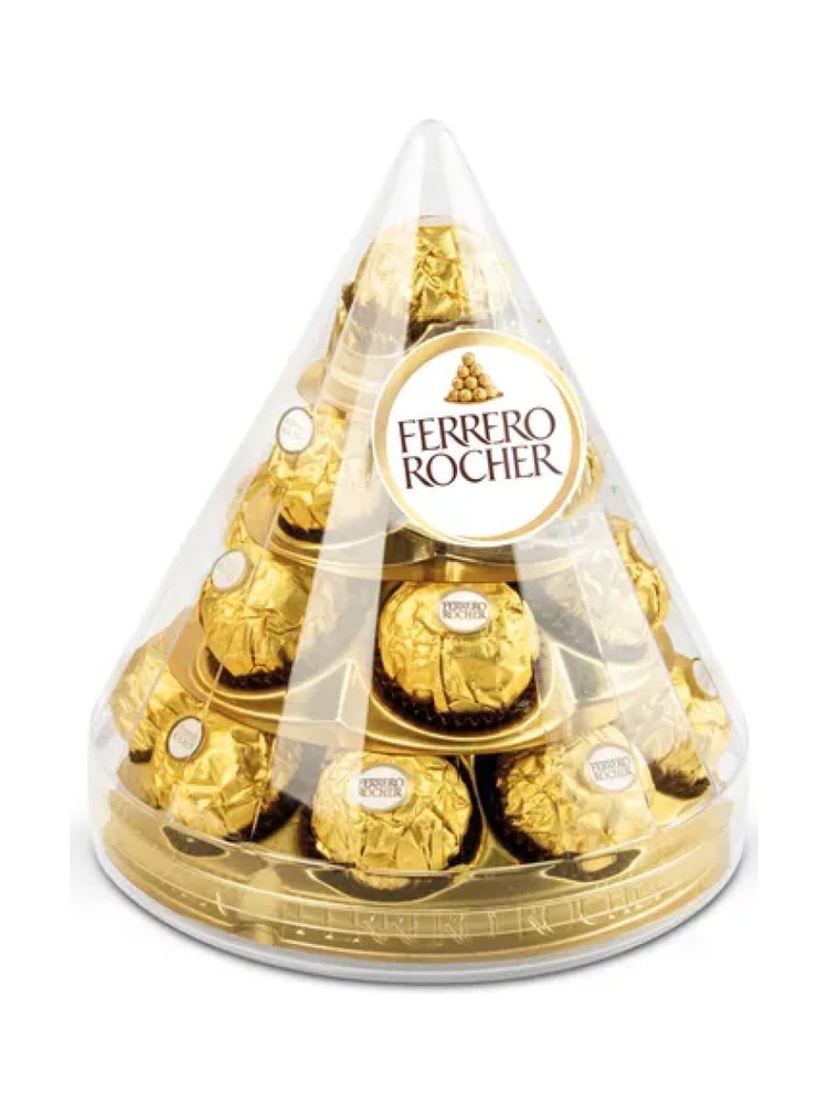 Набор конфет FERRERO Rocher the golden experience конус, 212,5 г #1