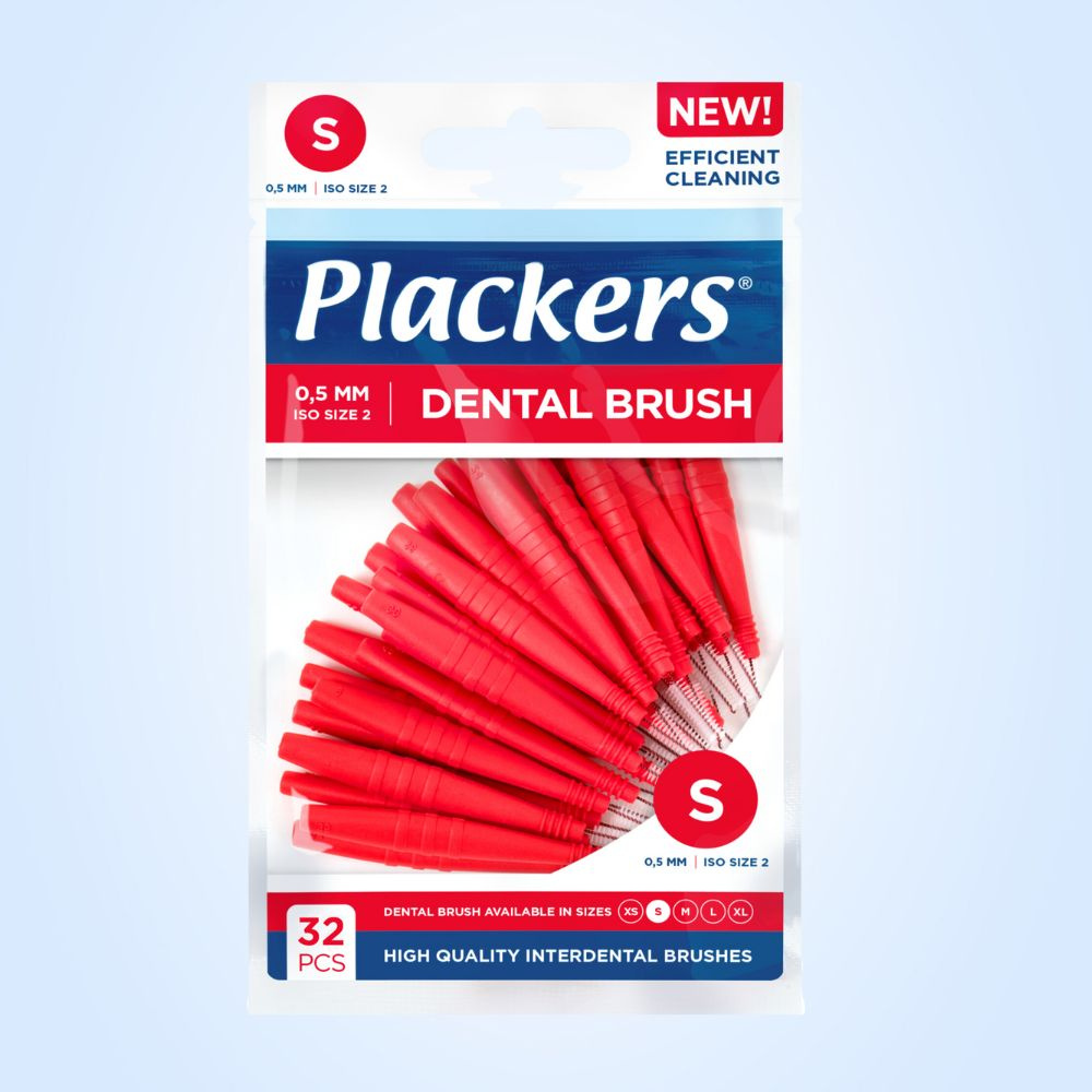 Межзубные ершики Plackers Dental Brush S 0,5 мм, 32 шт #1