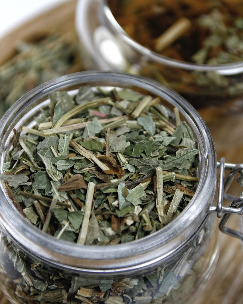 Чайный напиток Земляника 150 гр - лист сухой, измельченный, листовой чай, россыпь  #1