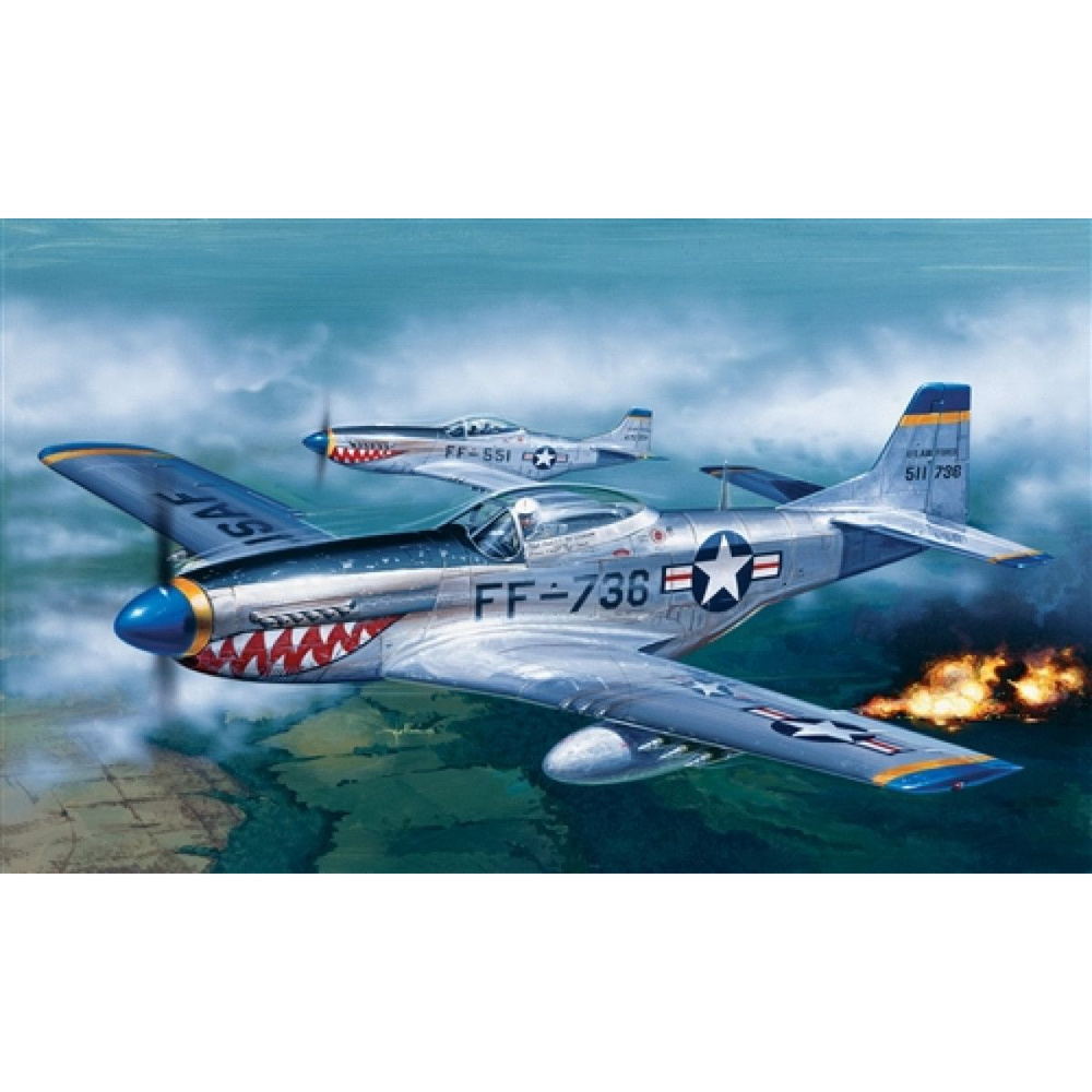 Italeri Сборная модель 0086 F-51D MUSTANG 1:72 #1