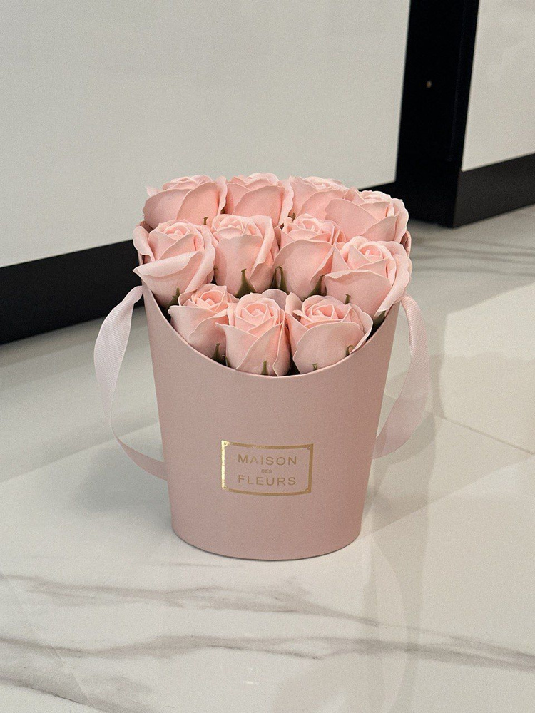 Букет из 11 мыльных роз подарок на новый год #1
