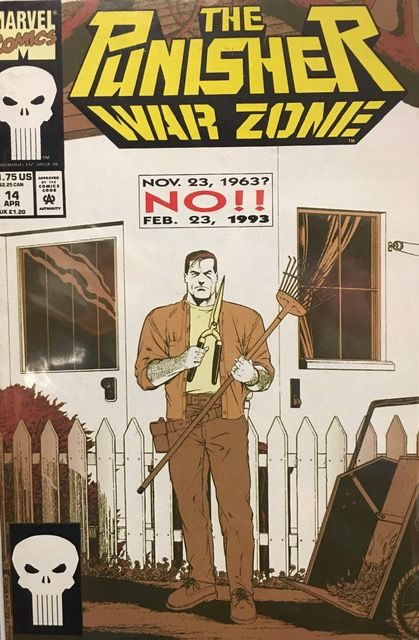 The Punisher War Zone #14 Marvel Comics. Официальный комикс на английском языке.  #1