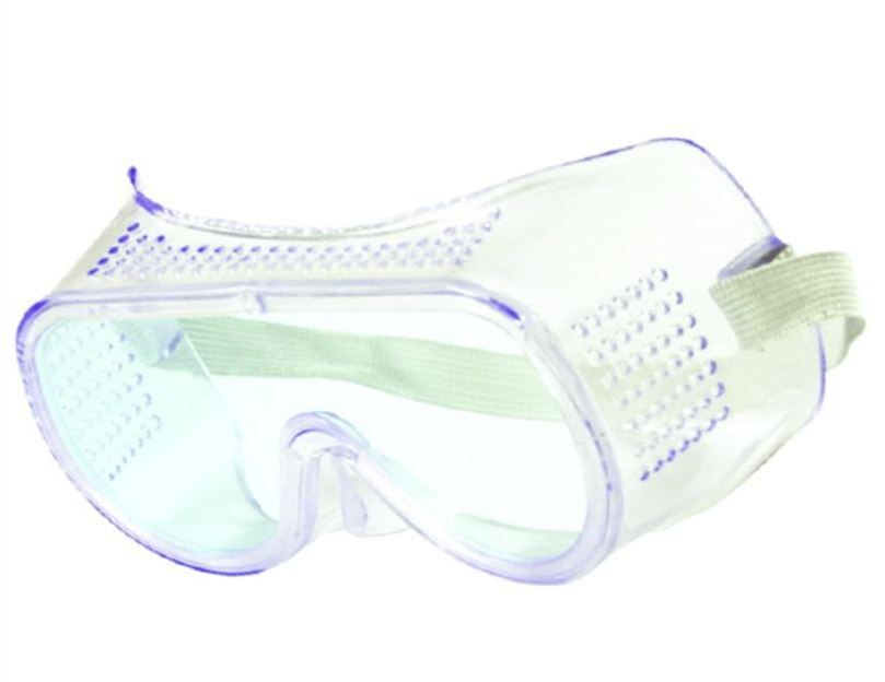 Очки защитные с прямой вентиляцией (линзы поликарбонат, эластичная лента)Дельта  #1