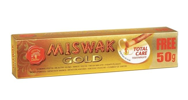 Зубная паста Мисвак Голд Дабур (Miswak Gold Dabur), 170 грамм #1