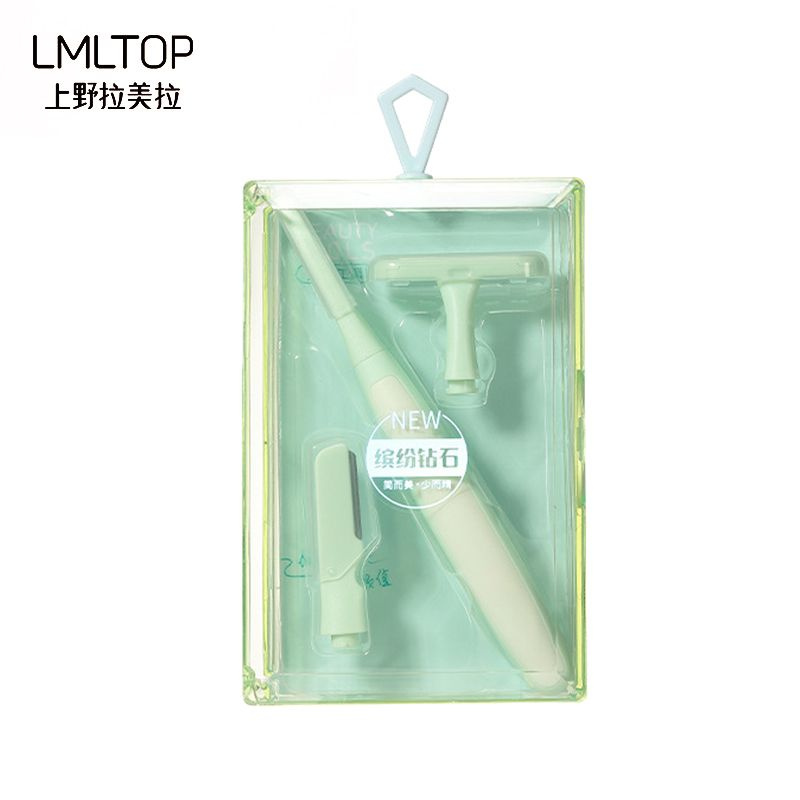 LMLTOP бритва для бровей женский бритвенный станок набор 2шт с безопасным лезвием для удаления тонких #1
