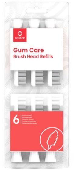 Насадка для зубных щеток Oclean Gum Care Brush Head P1S12 W06 (упак.:6шт) Oclean P1S12 W06  #1