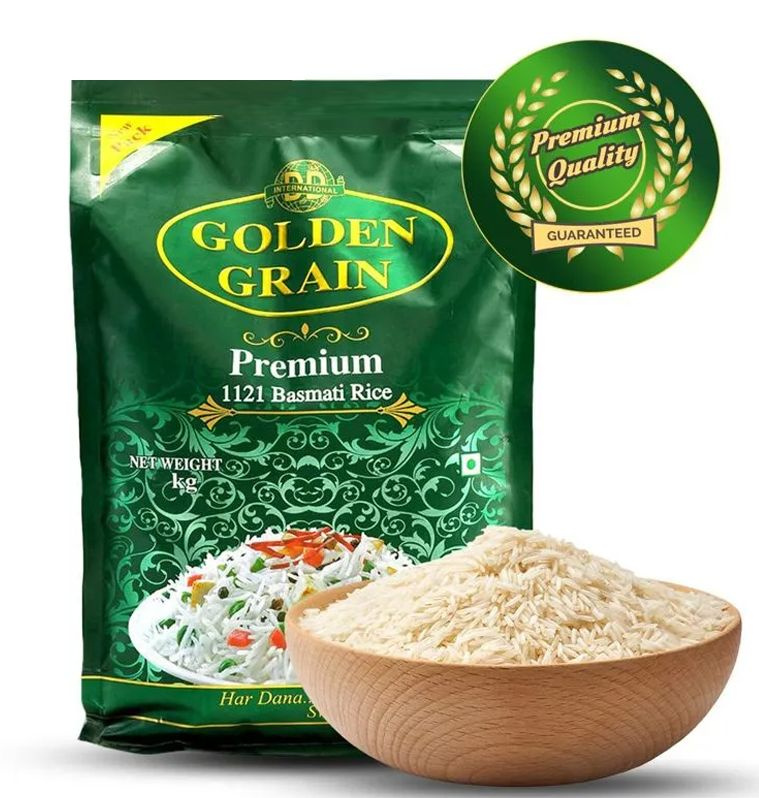 Рис басмати Премиум непропаренный Голден Грейн (Premium basmati rice Golden Grain), 1 кг  #1