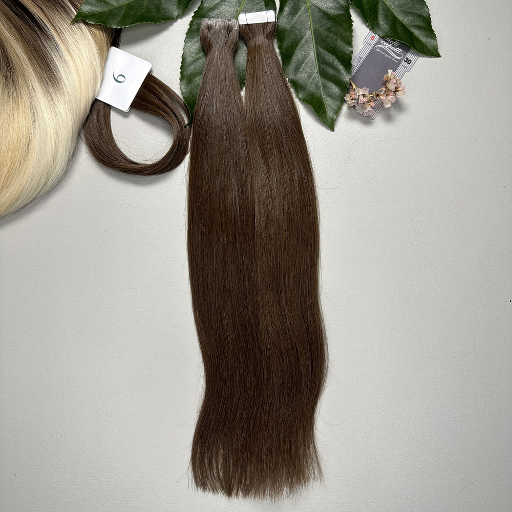 Волосы славянские люкс на ленте 2,8см 6 30см (20 лент) #1