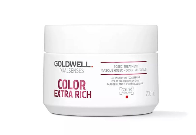 GOLDWELL Маска для окрашенных волос питательная Dualsenses Color Extra Rich 60 Sec Treatment 200 мл  #1