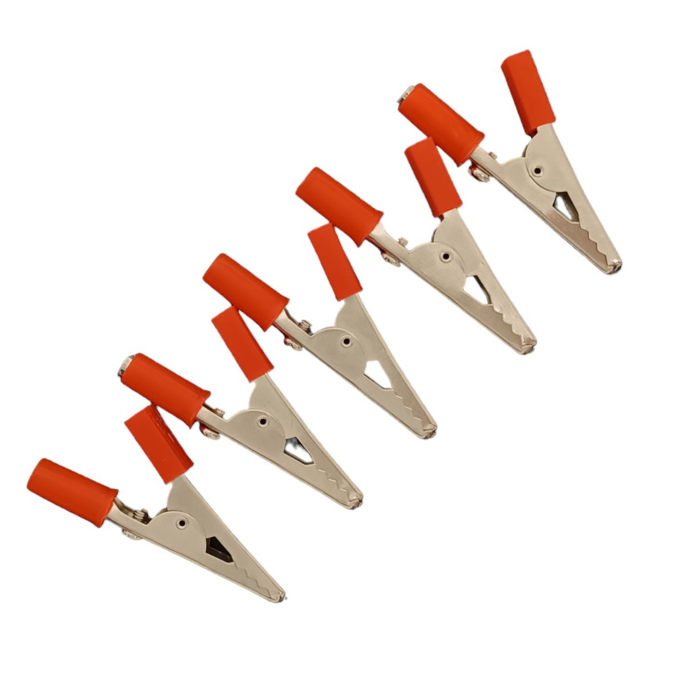 Зажим для проводов крокодилы набор 5 шт. - купить с доставкой по ...