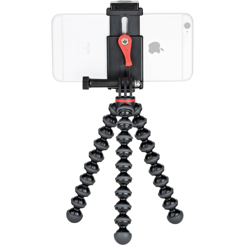 Joby GripTight Action Kit набор штатива с креплениями 1/4, GoPro и смартфона, черный/серый (JB01515) #1