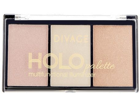 ИЛЛЮМИНАЙЗЕР С ГОЛОГРАФИЧЕСКИМ ЭФФЕКТОМ Divage HOLOPALETTE MULTIFUNCTIONAL ILLUMINIZER  #1