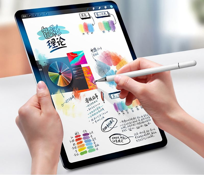 Стилус универсальный Wiwu Pencil Max / стилус для телефона и планшетов iPad и Android  #1