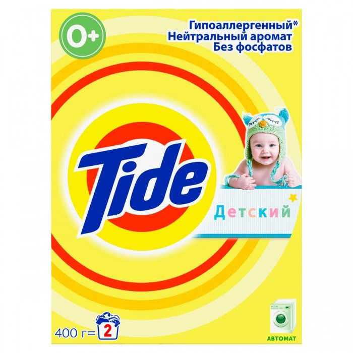 Tide Стиральный порошок 400 г 50  стирок Для цветных тканей #1