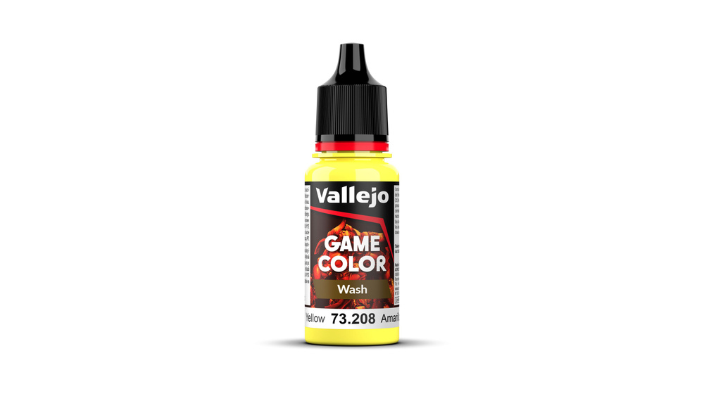 Краска Vallejo серии Game Color Wash - Yellow, проливка (17 мл) #1