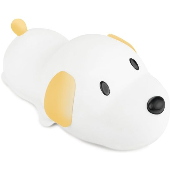 Светодиодный ночник светильник настольный Rombica LED Puppy Щенок, синтетический каучук, таймер 30/60 #1