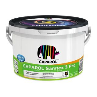 Caparol Samtex 3 Pro Прозрачная краска для стен матовая Замтекс 3 Про База 3, 9,4 л  #1