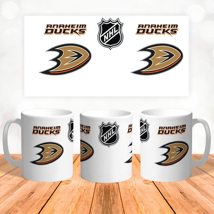 Керамическая кружка Анахайм Дакс, Anaheim Ducks, НХЛ, Национальная хоккейная лига  #1