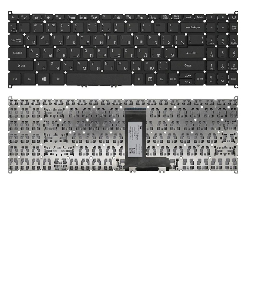 Клавиатура для ноутбука Acer Aspire 3 A315-55 черная - купить с ...