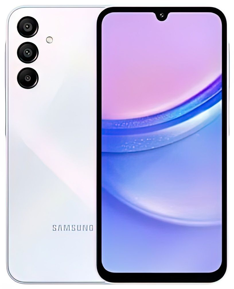 Samsung Смартфон Galaxy A15 4G NFC Global 8/128 ГБ, голубой #1