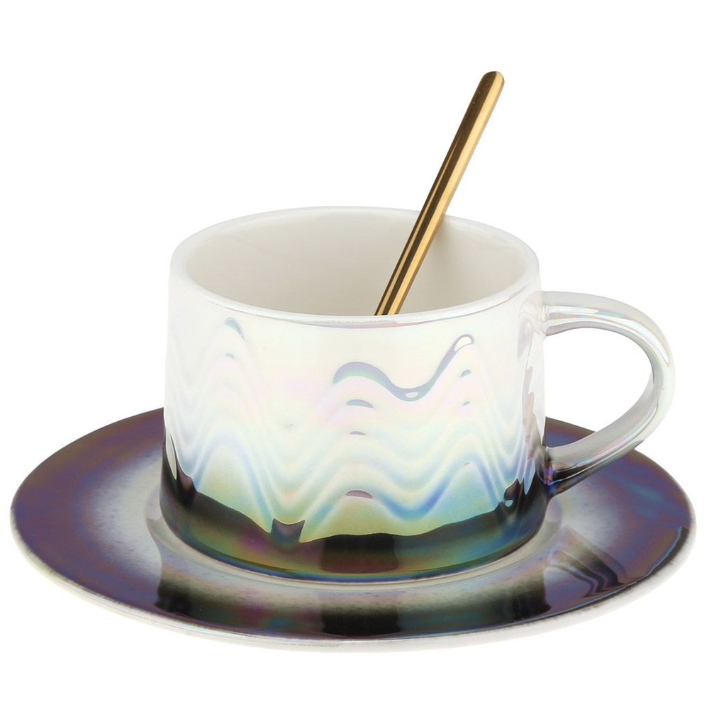 Домашняя мода Чашка для чая "Зазеркалье", 240 мл, 1 шт #1