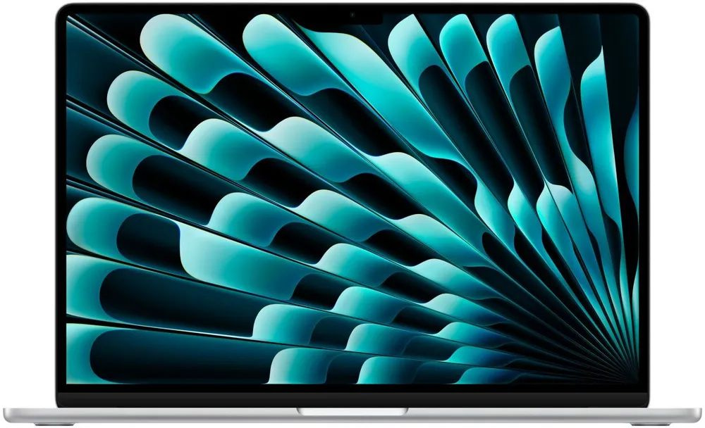 Apple 15 m2 Ноутбук 15", Apple M2 (3.5 ГГц), RAM 8 ГБ 256 ГБ, macOS, (15 m2 256), серебристый, Русская #1