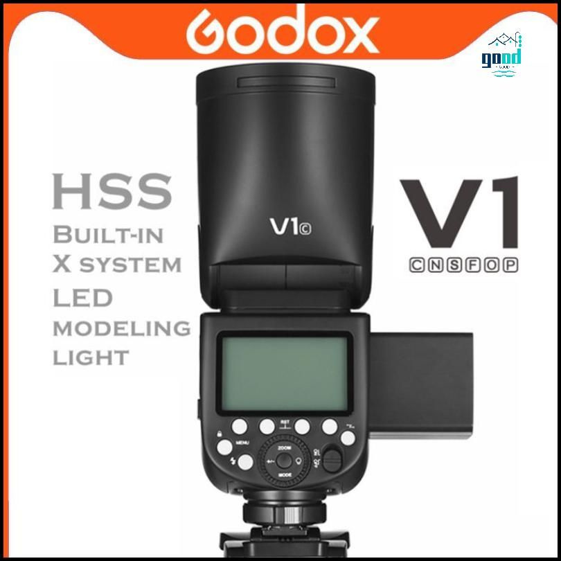 вспышка камеры godox v1 v1c v1n v1s v1f v1o v1p ttl 1 8000s hss 2600 ...