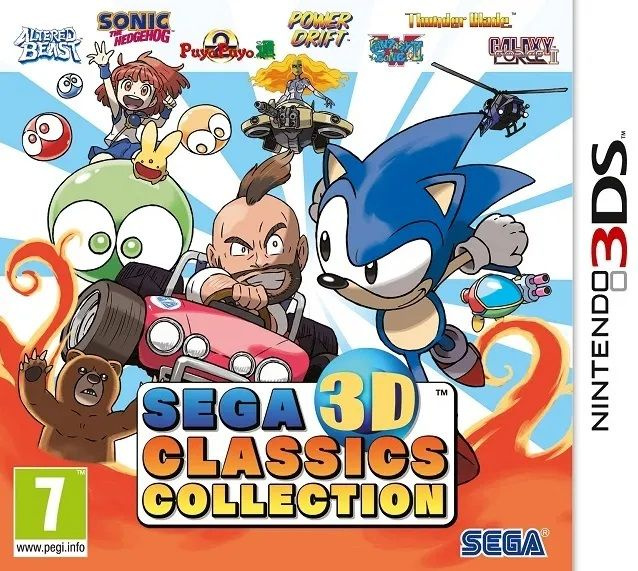 Игра Sega 3D Classics Collection (Nintendo 3DS, Английская версия) #1