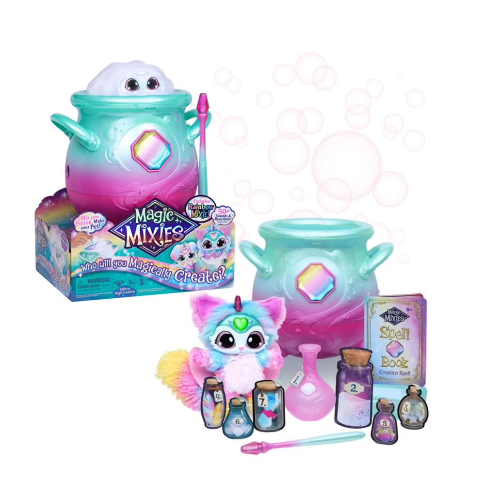 Magic Mixies Rainbow РАДУЖНЫЙ ИНТЕРАКТИВНЫЙ МАГИЧЕСКИЙ КОТЁЛ - купить с ...