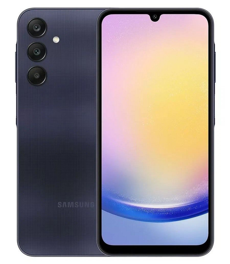 Samsung Смартфон Galaxy A25 Global 6/128 ГБ, темно-синий #1