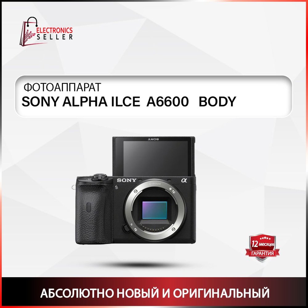 Фотоаппарат Sony ALPHA ILCE A6600 BODY #1