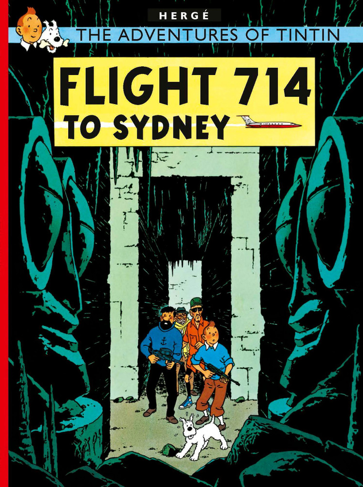 Flight 714 to Sydney / Книга на Английском | Herge #1