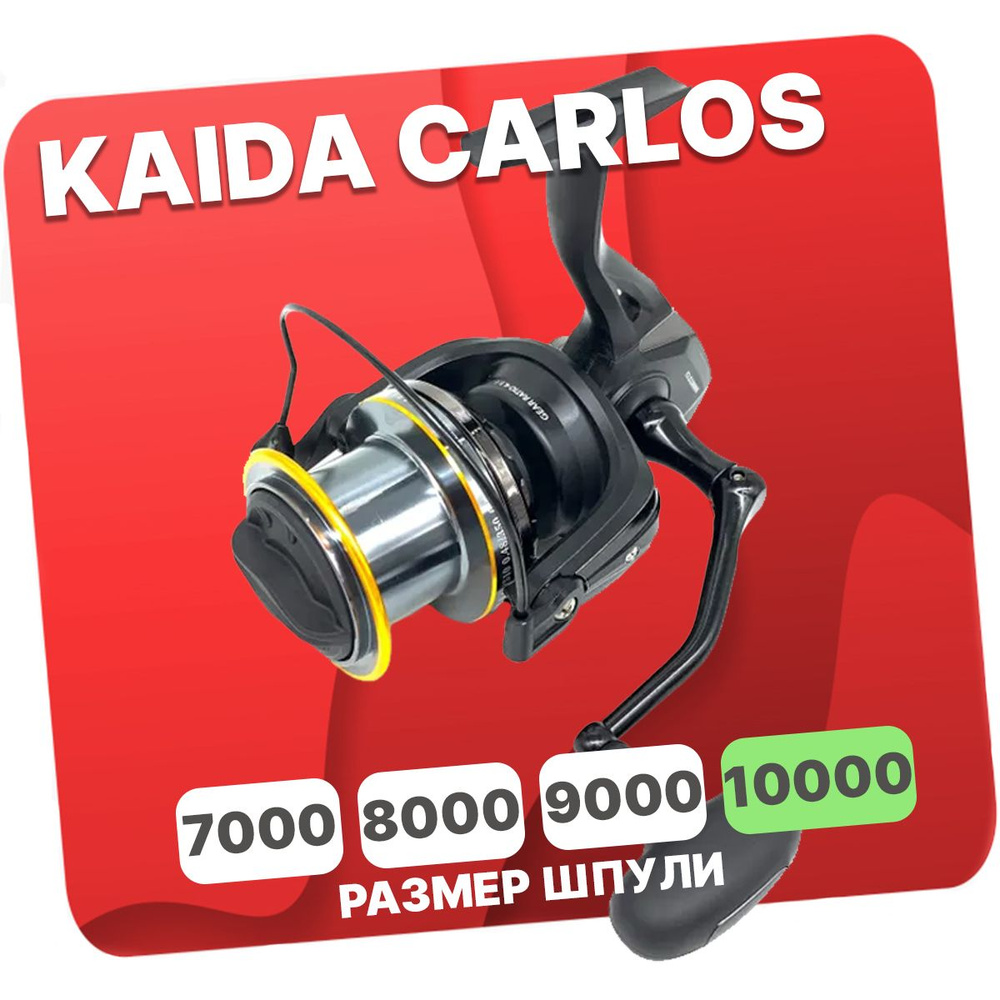 Катушка карповая Kaida CARLOS 10000 (6+1) #1