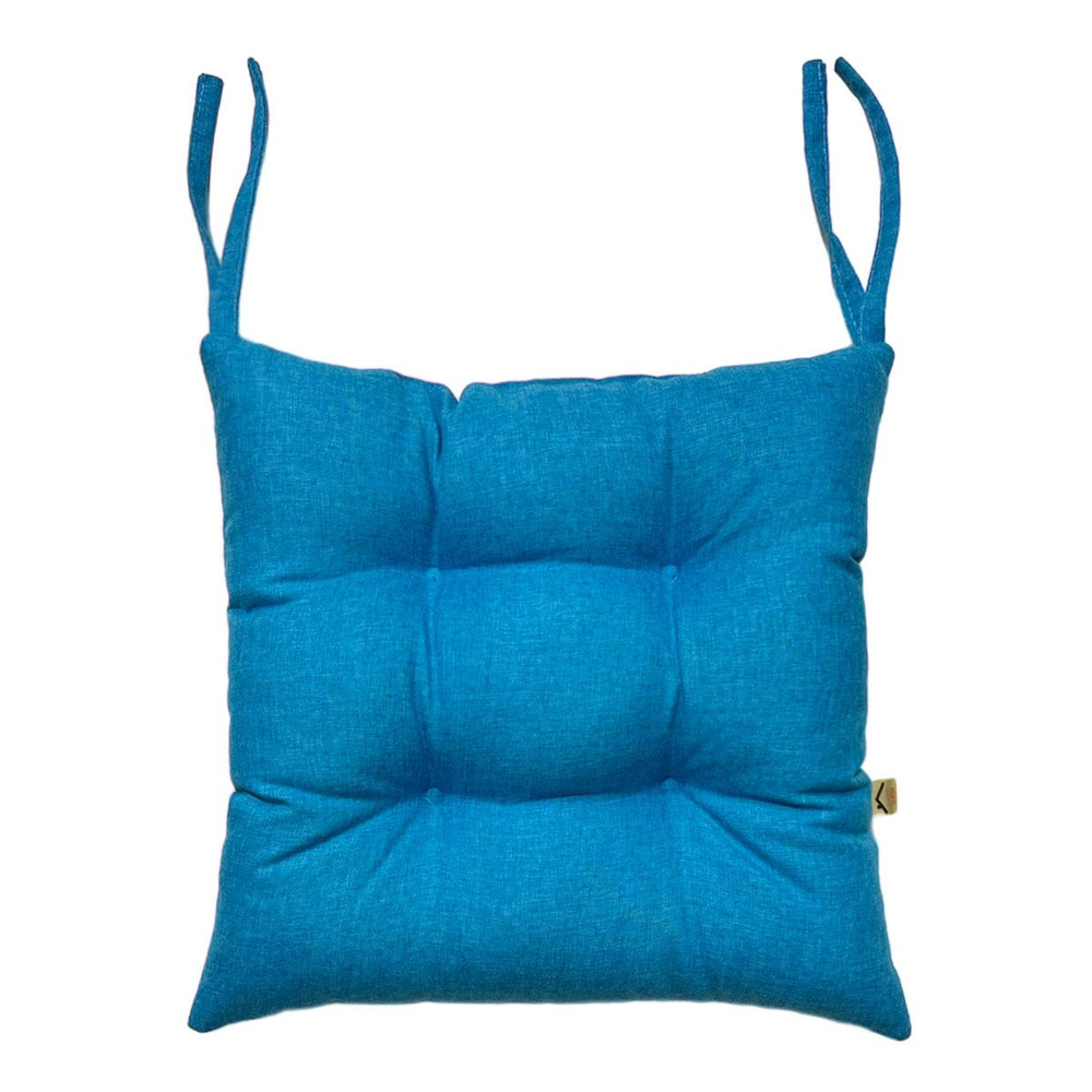 Подушка для сиденья МАТЕХ MELANGE 42х42 см. Цвет бирюзовый, арт. 22-954  #1