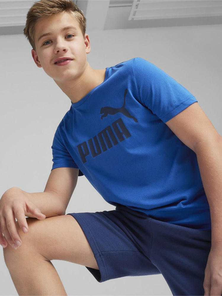 Футболка PUMA Ess Logo Tee B #1