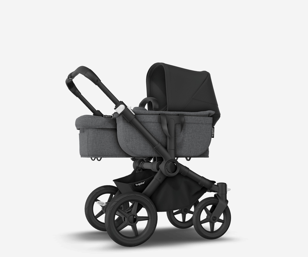 Коляска Bugaboo Donkey 5 Mono Midnight black/grey melange/black #1