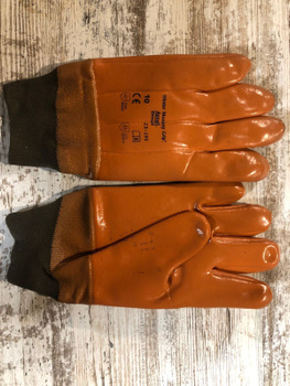 Ansell Winter Monkey Grip 23-191 Series PVC Heavy Duty Gloves