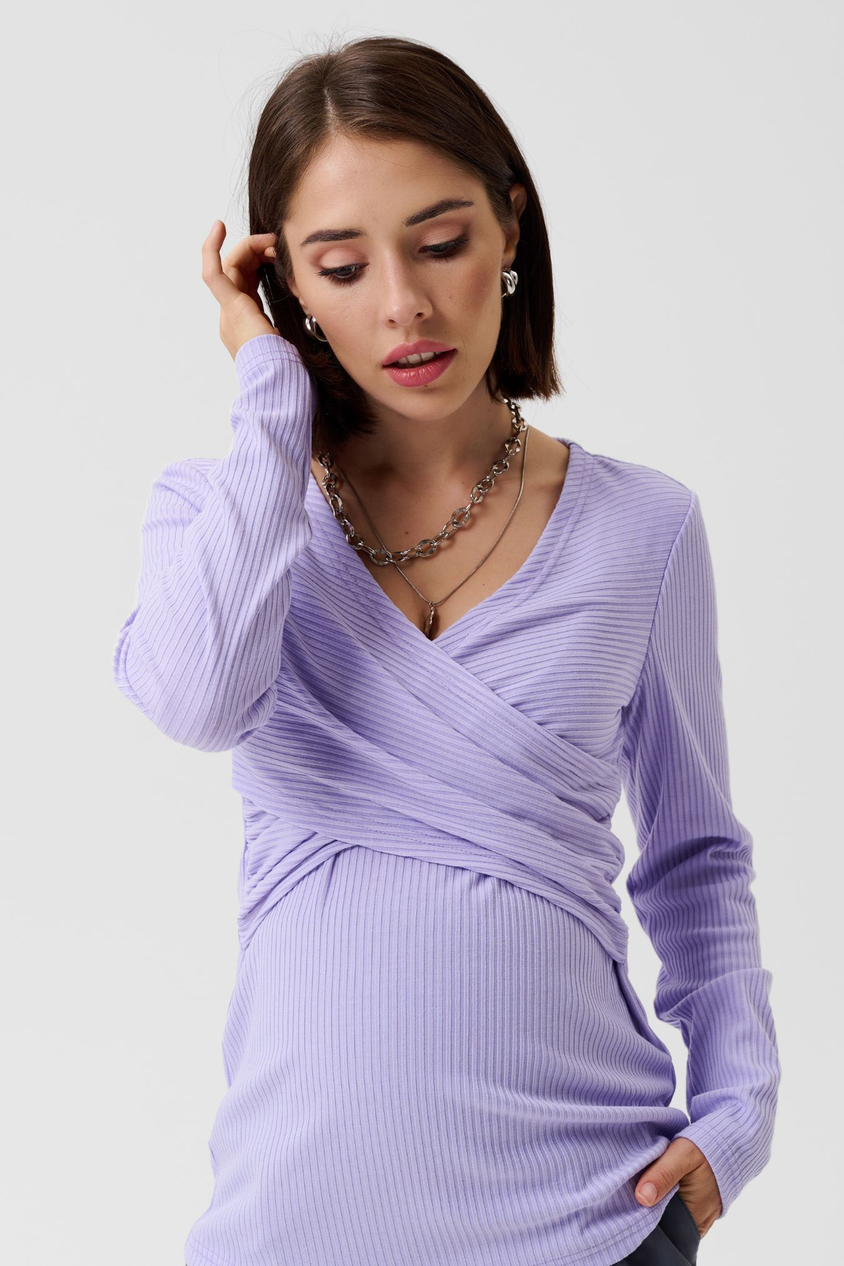 Блузка для беременных и кормящих