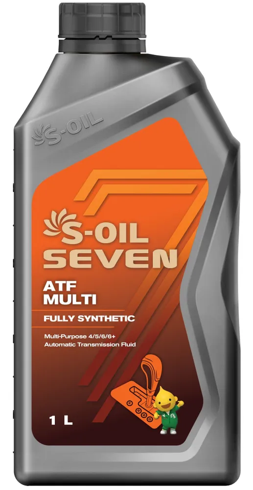 Жидкость гидравлическая S-OIL 7 ATF MULTI  (1л) #1