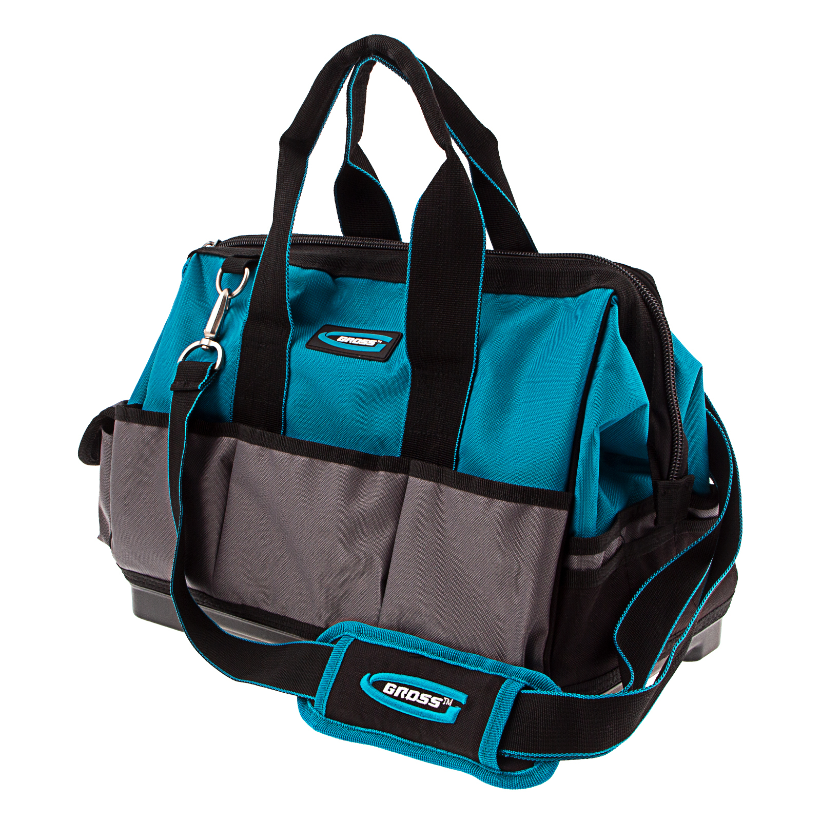 СумкадляинструментаHanDWerker,26карманов,днопластик,наплечныйремень,400х225х310ммGross90272