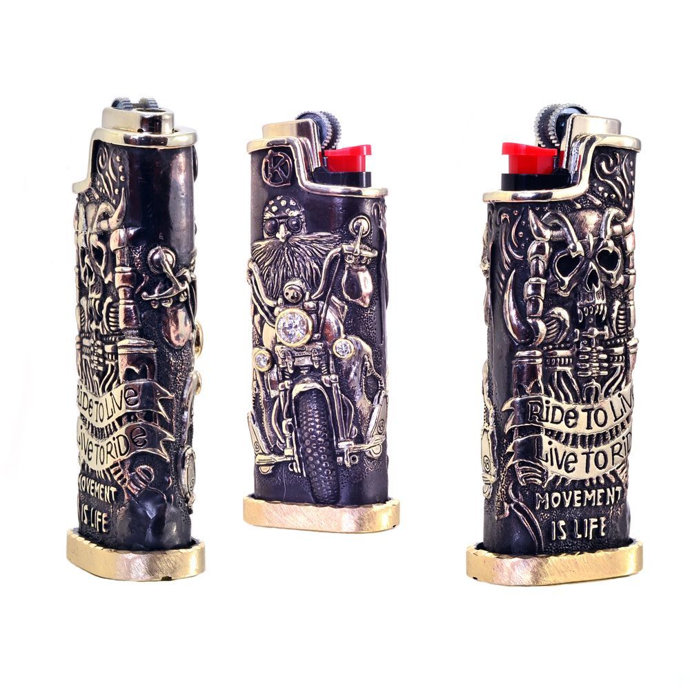 БАЙКЕР для BIC J3 Футляр - чехол для зажигалки - купить с доставкой по ...